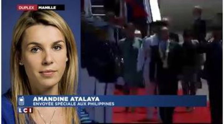 Amandine Atalaya et son compagnon