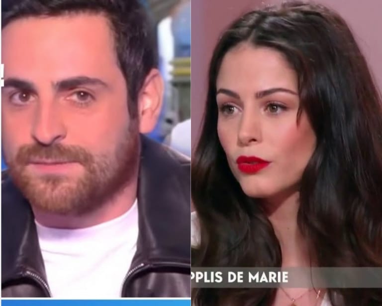 Camille Combal et sa femme