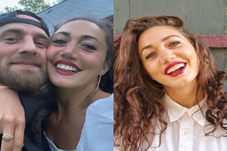 Louise Chabat et son compagnon