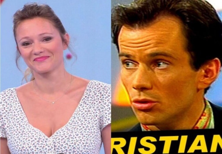 Christian Vadim et sa femme