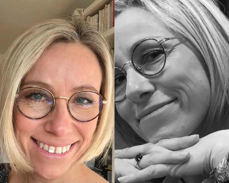 Emmanuelle Gontier et son compagnon