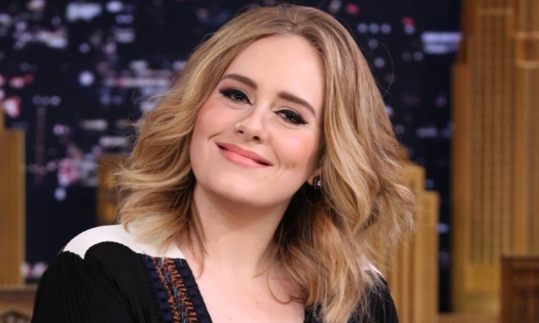 Adele sur un plateau télé