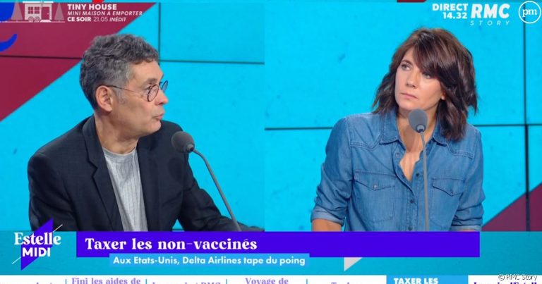 Estelle Denis et son compagnon