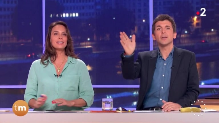 Thomas Sotto et sa femme