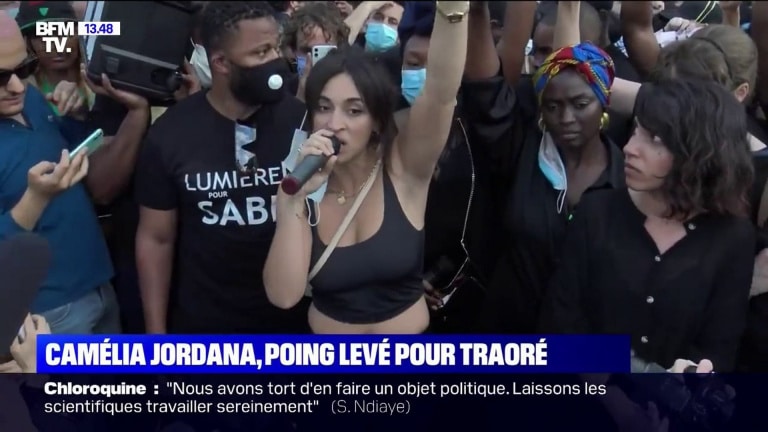 Camélia Jordana et son compagnon