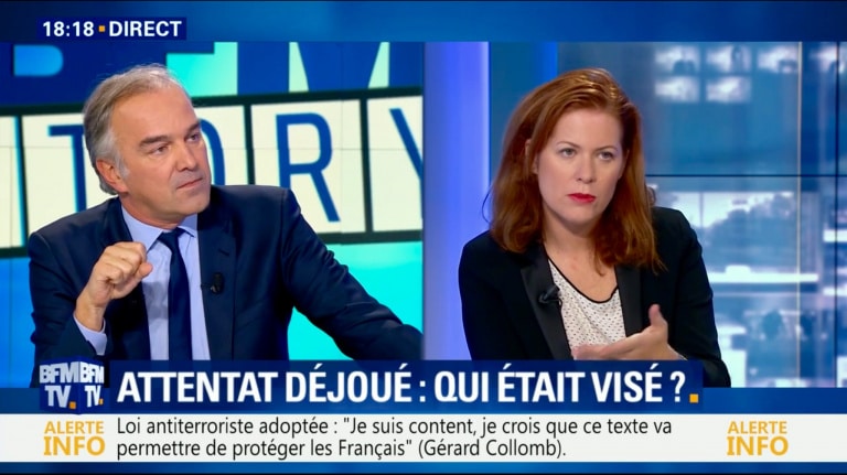 Olivier Truchot et sa femme