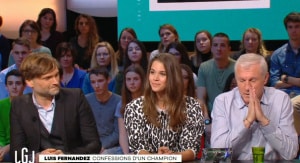 Pauline Hoarau et son compagnon