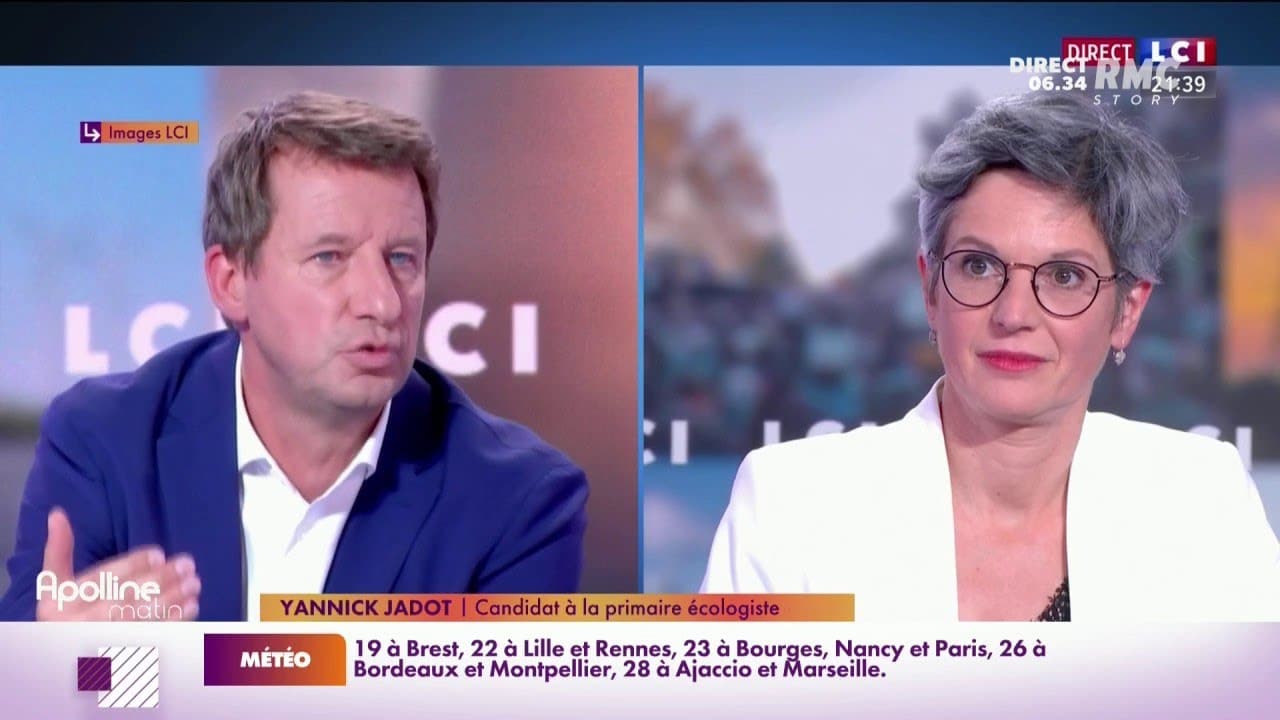 Yannick Jadot et sa femme
