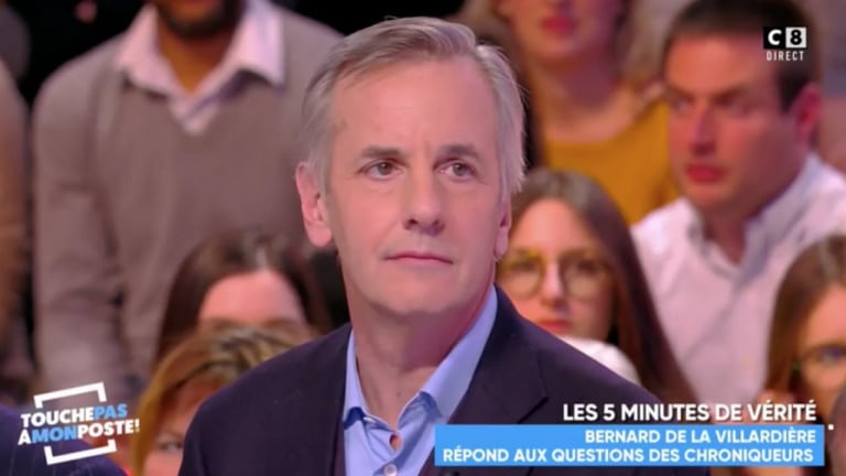 Bernard De La Villardière et sa femme