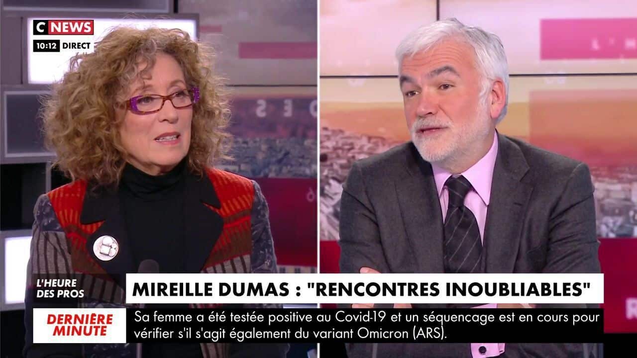 Mireille Dumas et son compagnon