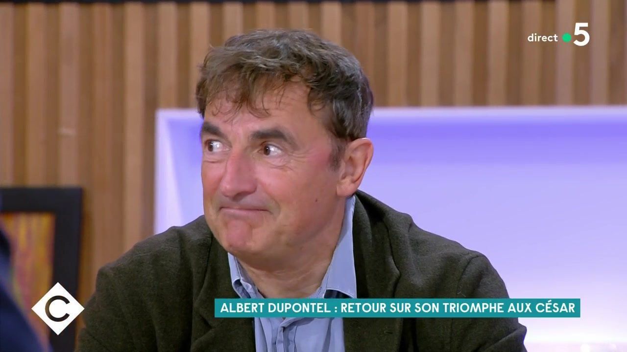 Albert Dupontel et sa femme l’éternel absent aux César Albert Dupontel et sa femme l’éternel absent aux César