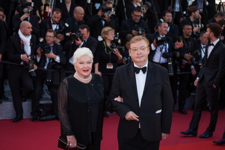 Line Renaud et son compagnon 