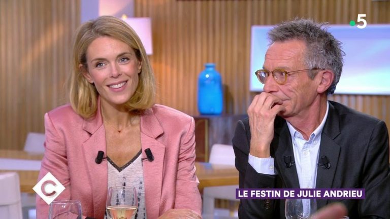 Julie Andrieu et son compagnon