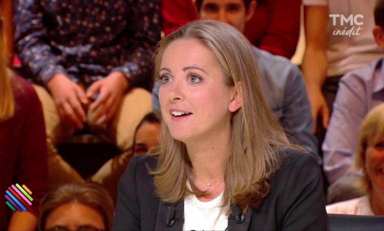 Charline Vanhoenacker et son compagnon