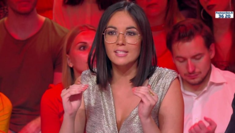 Agathe Auproux et son compagnon