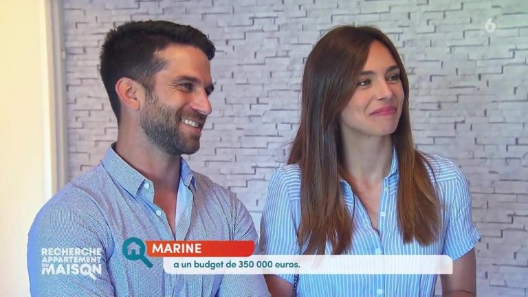 Marine Lorphelin et son compagnon