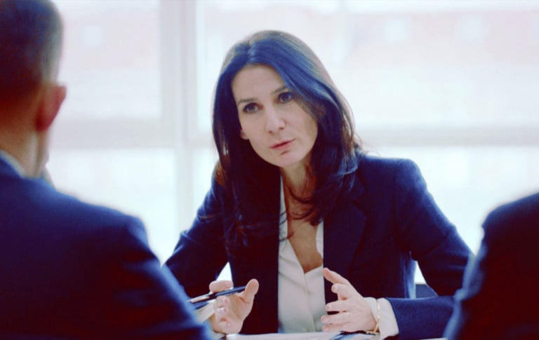 Marie Drucker et son compagnon