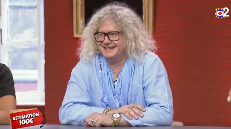 Pierre-Jean Chalençon et son compagnon