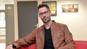 Emmanuel Moire et son compagnon