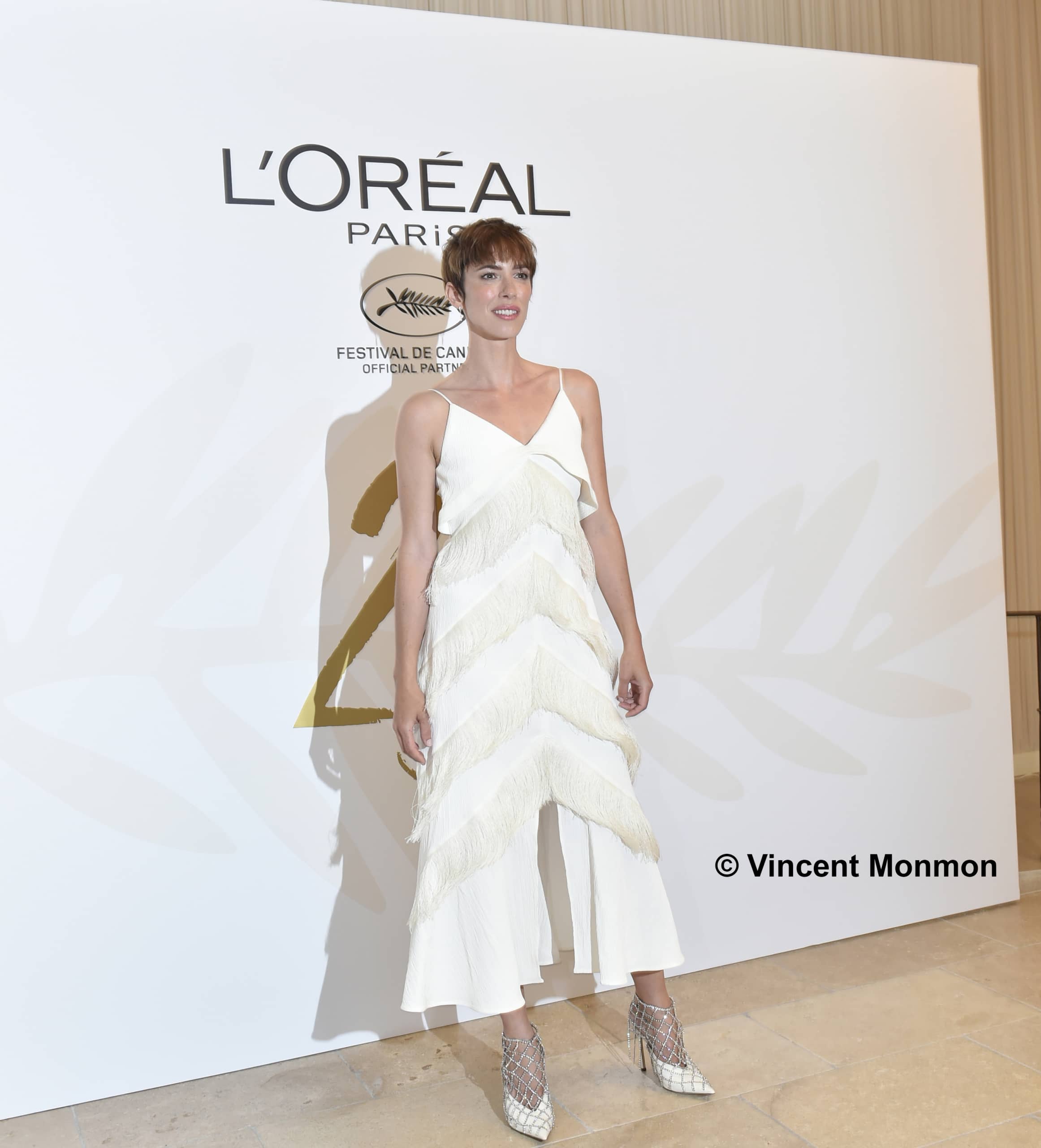 Rebecca Hall au photocall du dîner "L'Oréal"