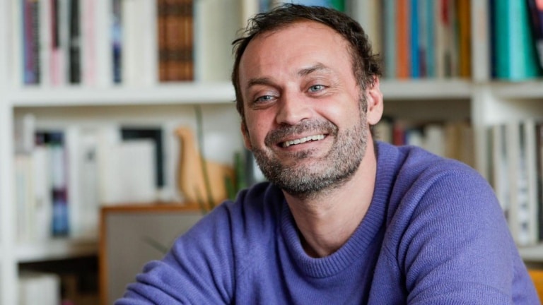 Augustin Trapenard et son compagnon