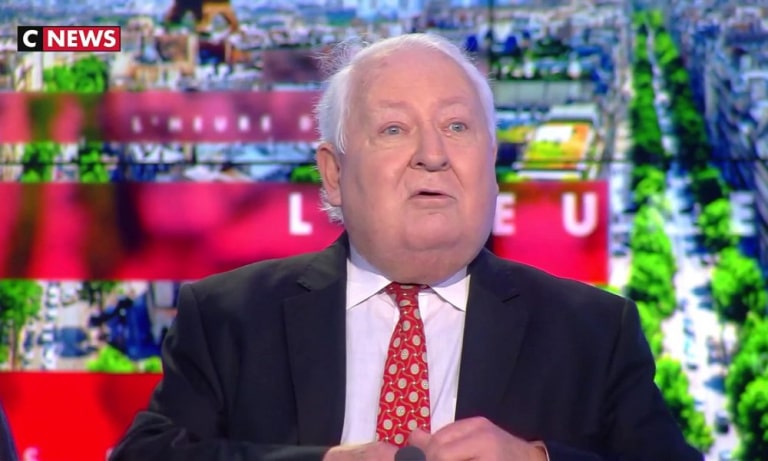 Gérard Carreyrou et sa femme