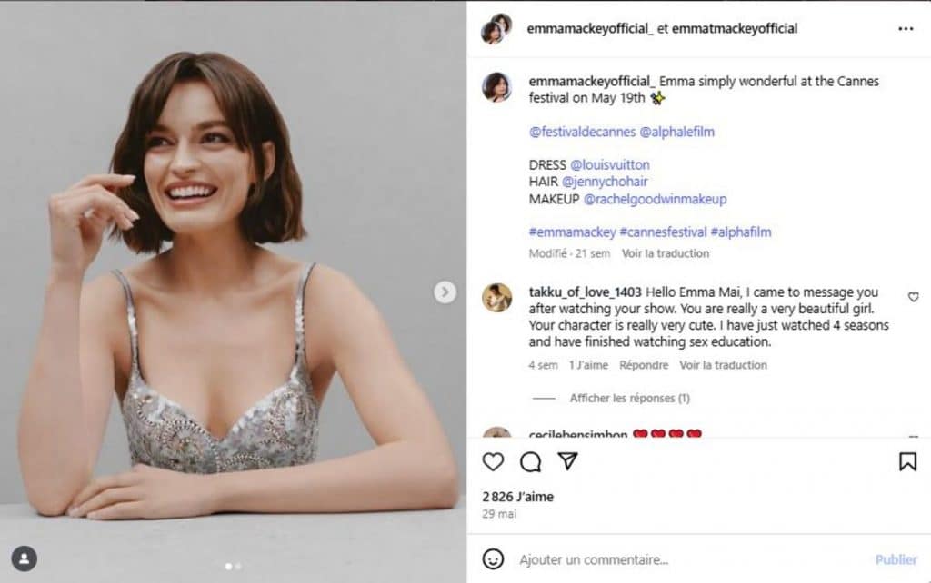 emma mackey et son compagnon