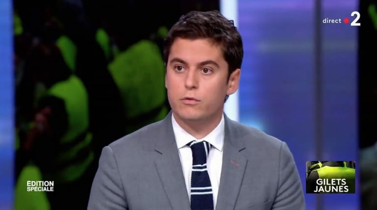 Gabriel Attal et sa femme