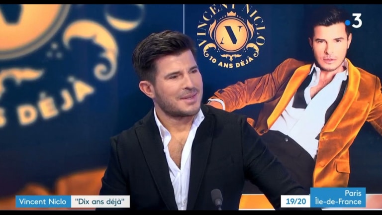 Vincent Niclo et sa femme