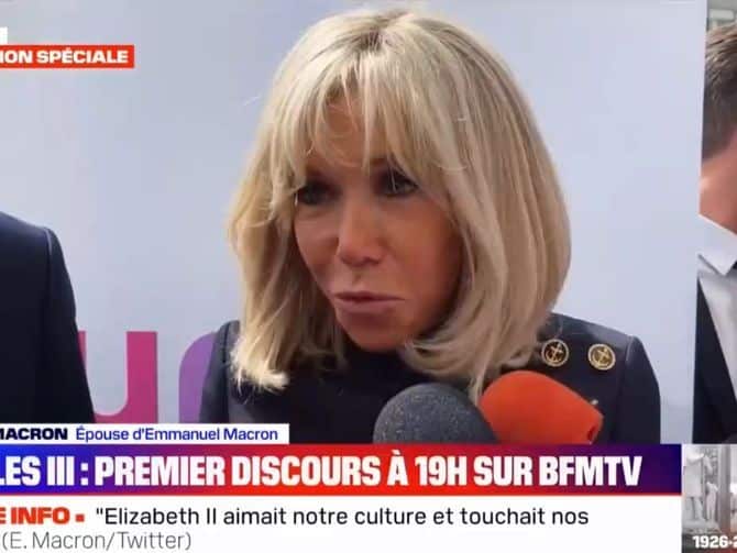 énorme salaire de  Brigitte Macron