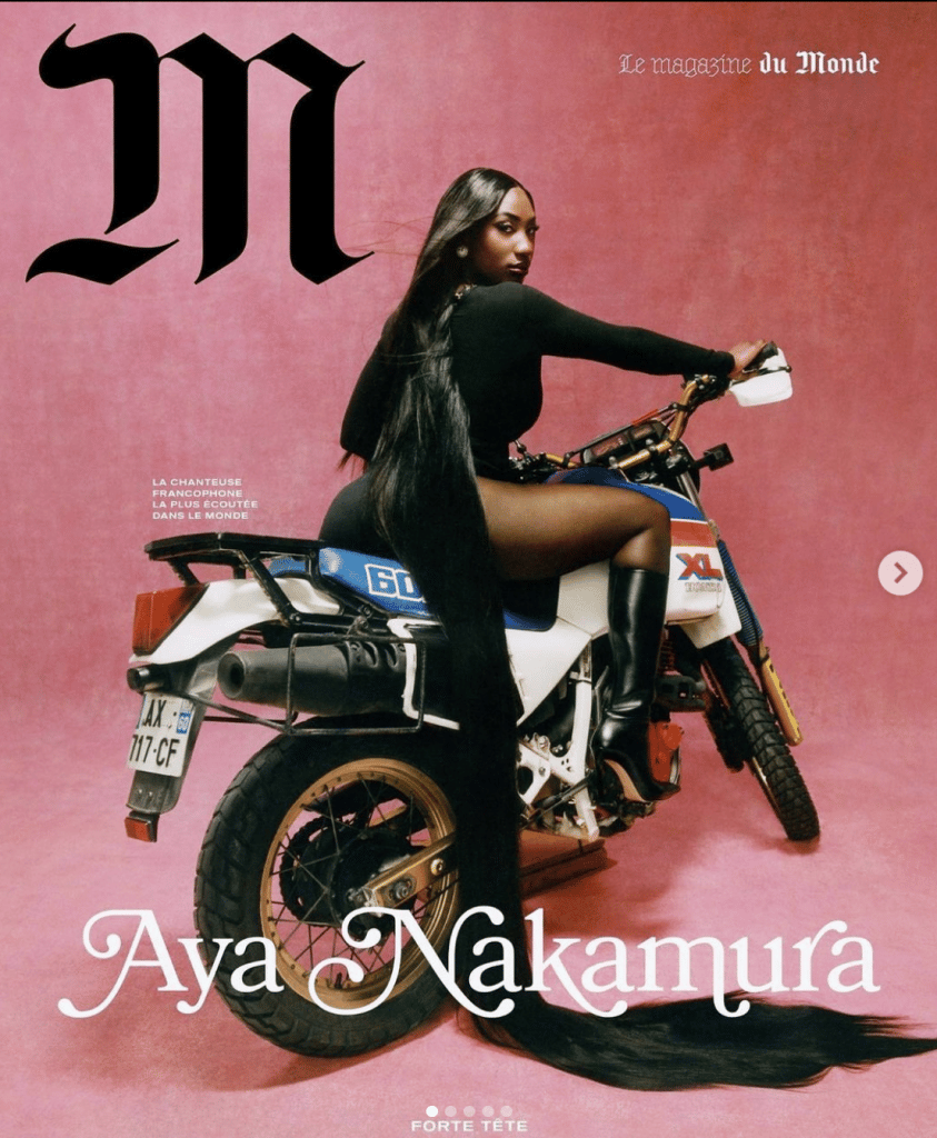 Aya Nakamura magazine Le Monde