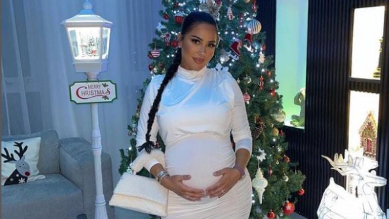 Milla Jasmine pratique des exercices de grosesse pour garder la forme !