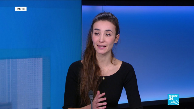 Salomé Saqué et son compagnon