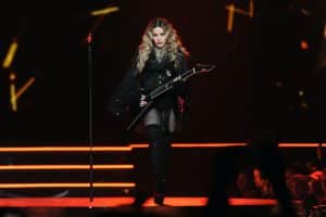 Madonna profite de la vie