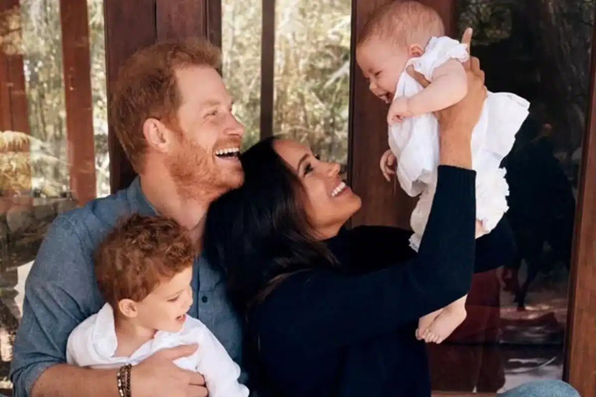 Meghan et Harry fille