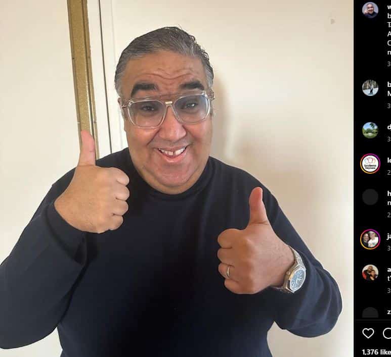Wahid Bouzidi et son épouse qui est sa mystérieuse femme