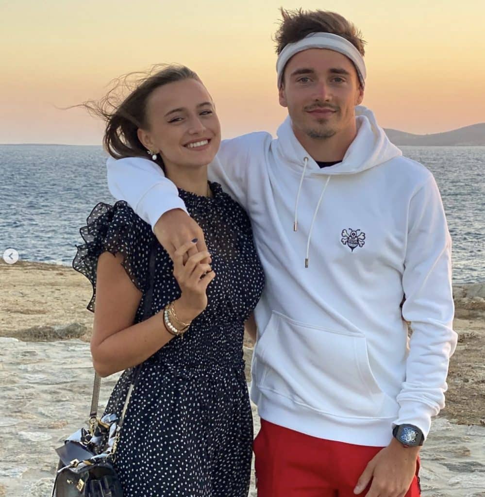 Charles Leclerc Copine