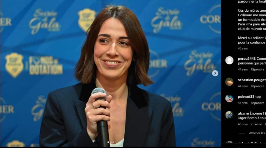 Anne-Sophie Bernadi et son compagnon