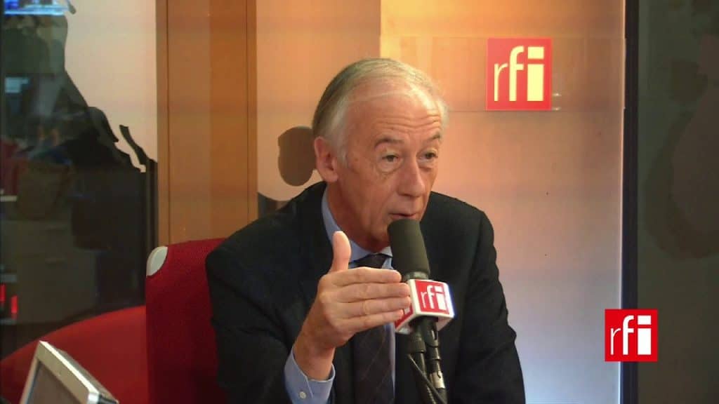 Axel Poniatowski et sa femme