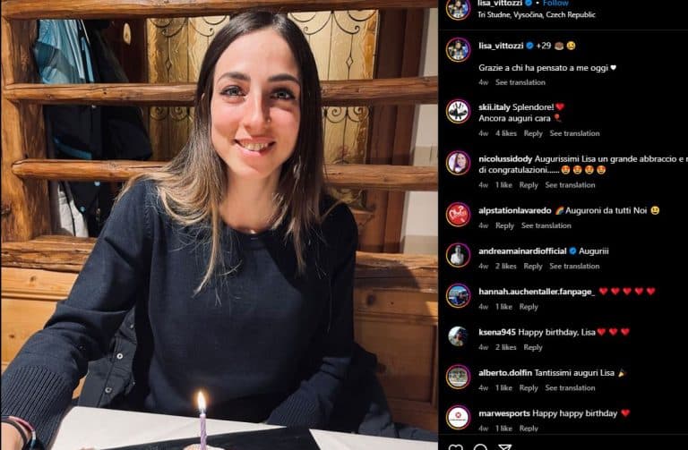 Lisa Vitozzi et son compagnon 