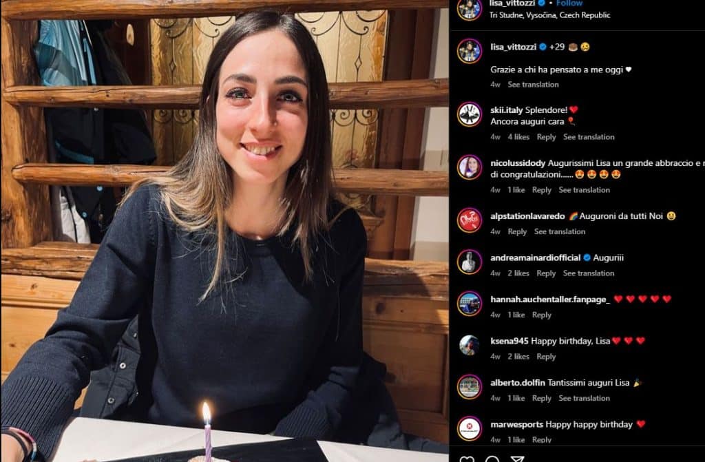 Lisa Vitozzi et son compagnon 