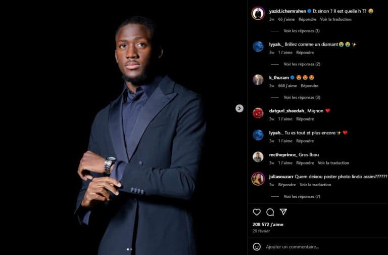 Ibrahim Konaté et sa femme