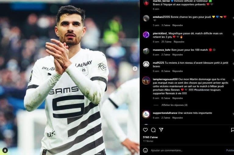 Martin Terrier et sa femme