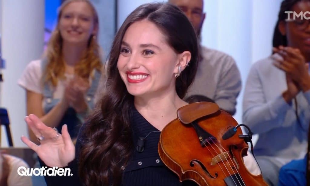 Esther Abrami et son compagnon