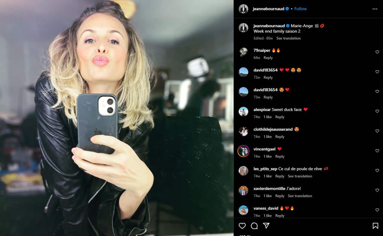 Jeanne Bournaud et son mari