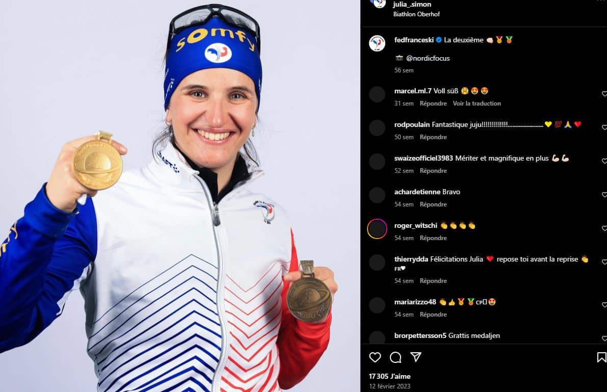 Julia Simon et son mari