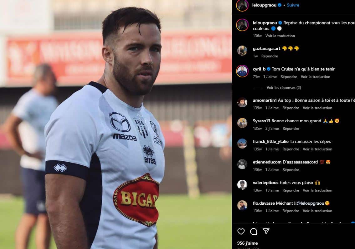 Paul Graou et sa femme