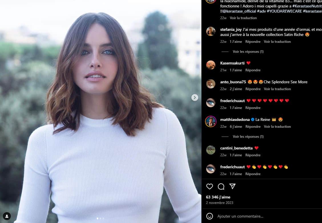 Matilde Gioli et son mari