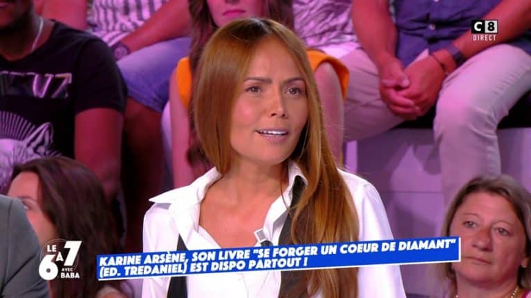 Karine Arsène et son mari 