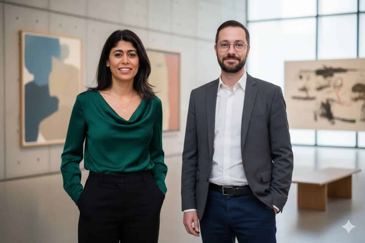 David Guiraud et sa compagne